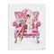 Stupell Industries Trendy Female in Pink Chair Canvas, design by Ziwei Li